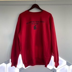 Men’s Novelty Sweater Red